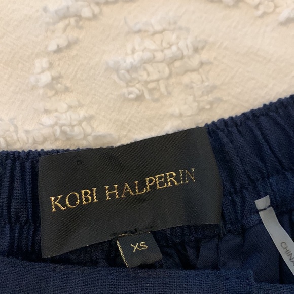 KOBI HALPERIN CROPPED CROCHET WIDE LEG PANTS - Picture 10 of 11